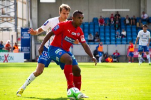 Alvaro Santos spelade från start i dagens match Foto: Samone Falkman