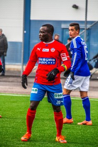 Ema Boateng gjorde sitt tredje Allsvenska mål Foto: Samone Klinteberg