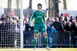 Matt Pyzdrowski imponerade stort när han ersatte avstängde Pär Hansson Foto: Samone Klinteberg