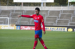 Yonathan Getachew blev åter målskytt för Akademin Foto: Samone Klinteberg