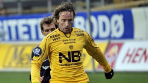 Stig Johansen under sitt sista år som spelare I Bodö/Glimt