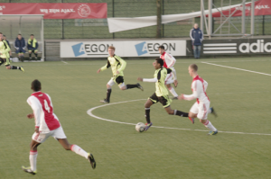 Förra året mot Ghana-laget Ajax