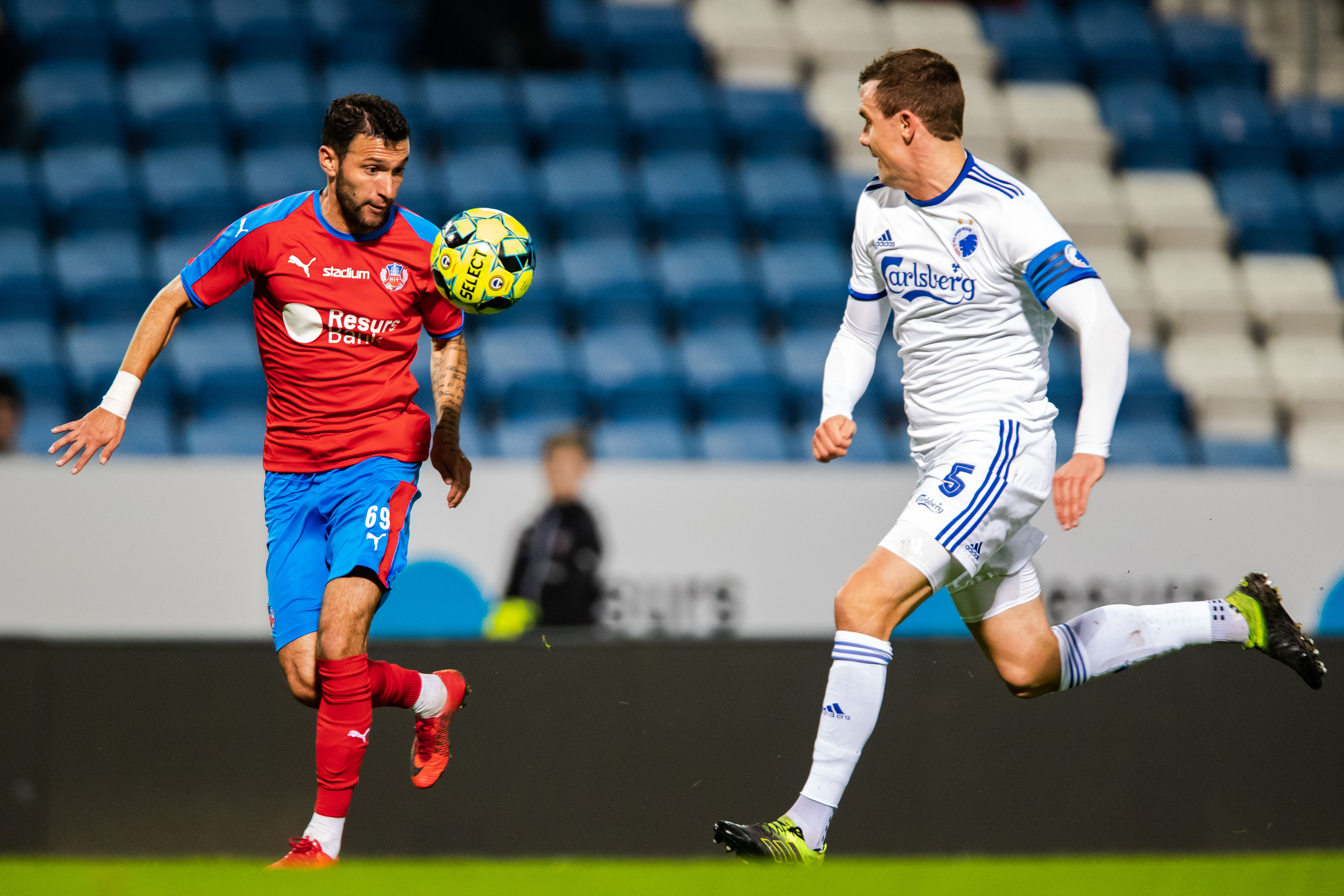 Fotboll, Träningsmatch, Helsingborg – Köpenhamn